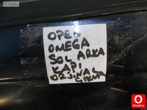 OPEL OMEGA SOL ARKA KAPI ORJİNAL ÇIKMA DOLU 1996-2000 MODEL