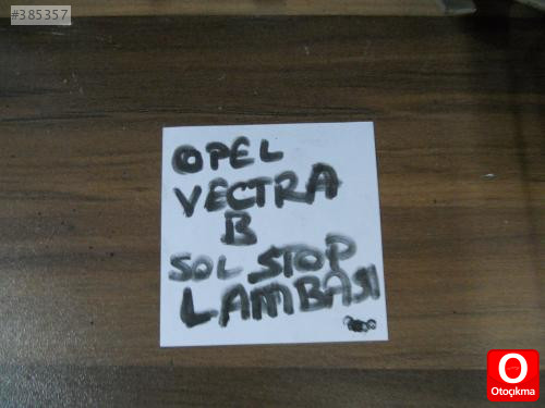 OPEL VECTRA B SOL STOP LAMBASI ORJİNAL ÇIKMA TEMİZ