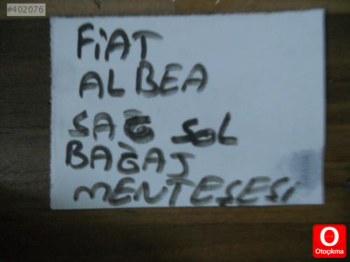 FİAT ALBEA BAGAJ MENTEŞESİ SAĞ SOL ORJİNAL