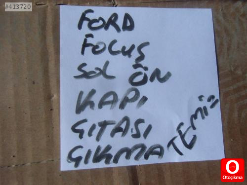 FORD FOCUS SOL ÖN KAPI ÇITASI 1998-2005 MODEL