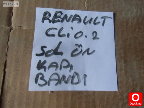 RENAULT CLİO SOL ÖN KAPI ÇITASI 2002-2008 MODEL