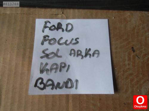 FORD FOCUS SOL ARKA KAPI ÇITASI 1998-2005 MODEL