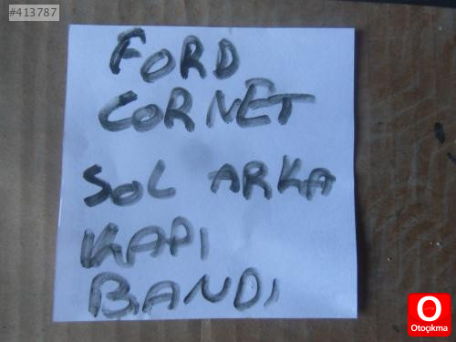 FORD TOURNEO CONNECT SOL ARKA KAPI ÇITASI 2000-2008 MODEL