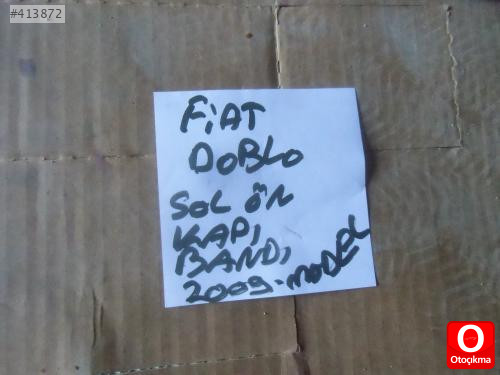 FİAT DOBLO SOL ÖN KAPI ÇITASI 2009 MODEL İKİNCİ ÜRÜN