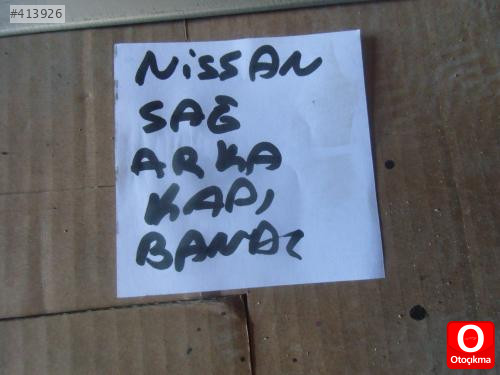 NİSSAN PRİMERA SAĞ ARKA KAPI ÇITASI