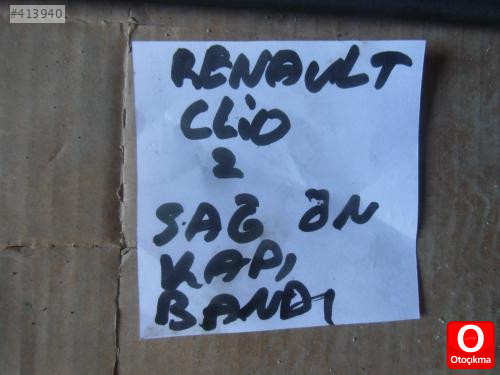 RENAULT CLİO 2 SAĞ ÖN KAPI ÇITASI
