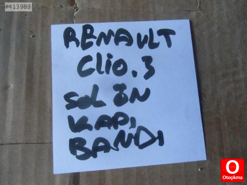 RENAULT CLİO SOL ÖN KAPI BANDI ÜÇÜNCÜ ÜRÜN