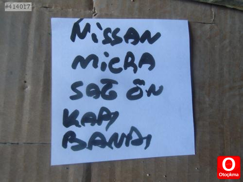 NİSSAN MİCRA SAĞ ÖN KAPI ÇITASI İKİNCİ ÜRÜN