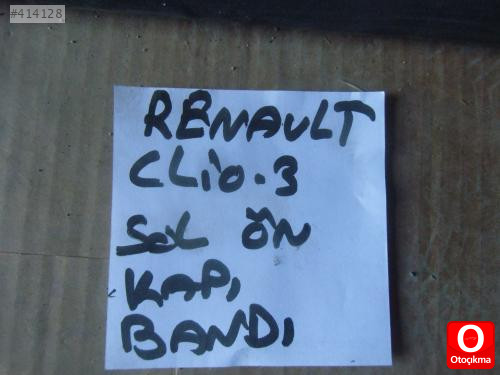 RENAULT CLİO SOL ÖN KAPI ÇITASI ÜÇÜNCÜ ÜRÜN