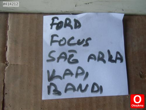 FORD FOCUS SAĞ ARKA KAPI BANDI.