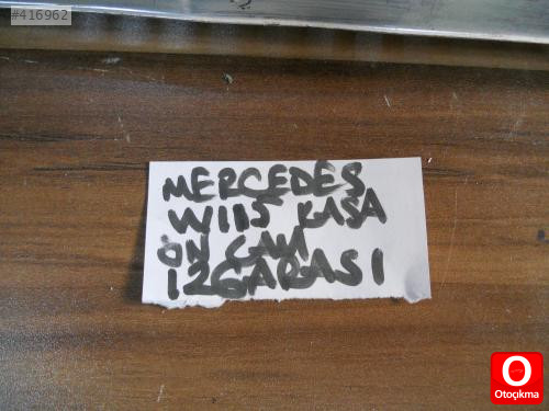 MERCEDES W116 KASA ÖN CAM IZGARASI