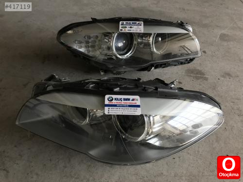 BMW F10 520 525 530 ÇIKMA ORJİNAL SAĞ SOL TAKIM FAR