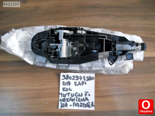 9802977380 PEUGEOT KAPI KOLU TUTUCU ORJİNAL SIFIR