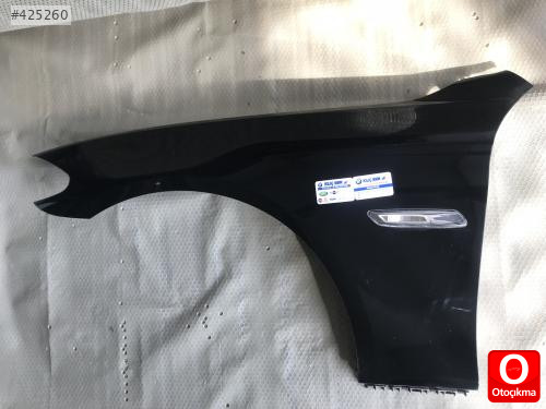 BMW F10 520 525 530 ÇIKMA ORJİNAL SİYAH BOYASIZ ÇAMURLUK