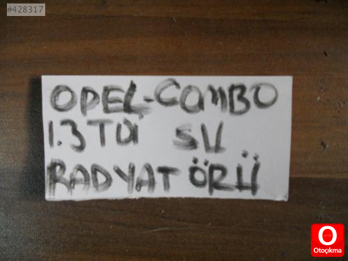 OPEL COMBO SU RADYATÖRÜ ORJİNAL ÇIKMA