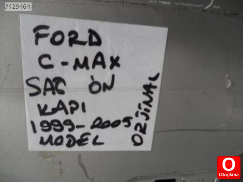 FORD C-MAX SAĞ ÖN KAPI 1998-2005 MODEL ORJİNAL ÇIKMA