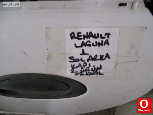 RENAULT LAGUNA 1 SOL ARKA KAPI ORJİNAL HATASIZ DOLU