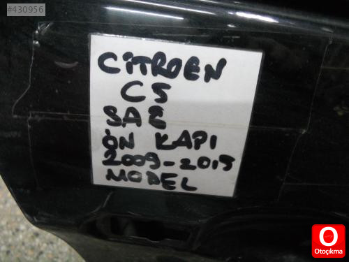 CİTROEN C5 SAĞ ÖN KAPI 2009-2015 MODEL ORJİNAL ÇIKMA