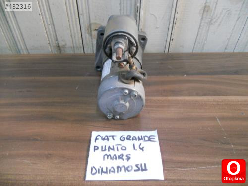 FİAT GRANDE PUNTO MARŞ DİNAMOSU ORJİNAL ÇIKMA