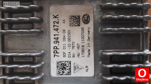 Audi A3 A7 zenon far led beyni çıkma yedek parça