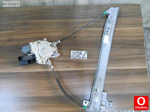 PEUGEOT 407 SAĞ ÖN KAPI CAM KRİKOSU ORJİNAL ÇIKMA