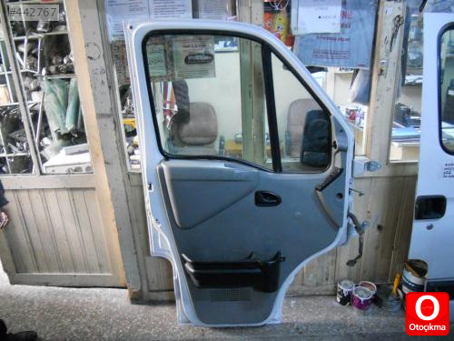 RENAULT MASTER SOL ÖN KAPI ORJİNAL BEYAZ HATASIZ