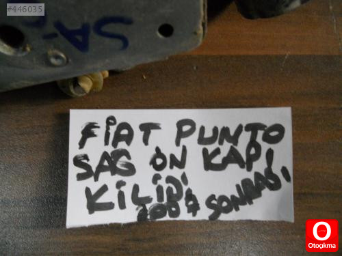 FİAT PUNTO SAĞ ÖN KAPI KİLİDİ 2007-2015 MODEL