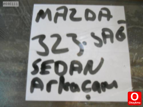 MAZDA 323 SAĞ ARKA KAPI CAMI SEDAN ORJİNAL 1990-1995 MODEL
