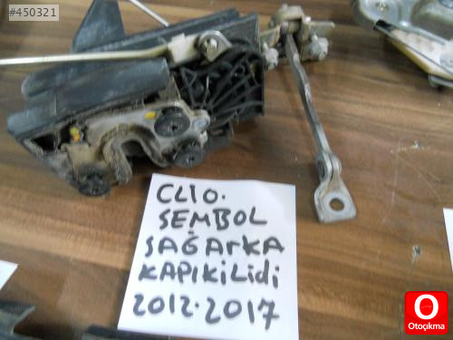 RENAULT CLİO SYMBOL SAĞ ARKA KAPI KİLİDİ 2013-2017 MODEL