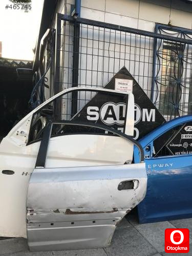 Hyundai elantra çıkma sol arka kapı