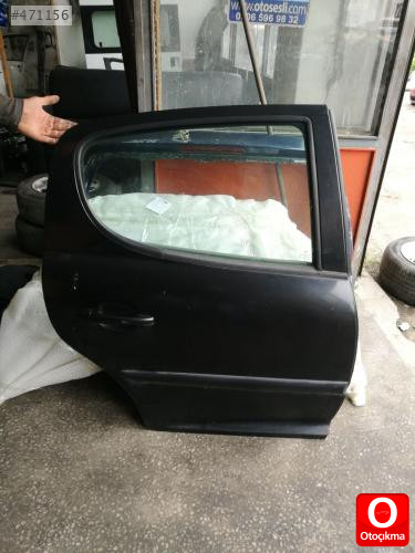 Peugeot 207 sağ arka kapı orjinal çıkma
