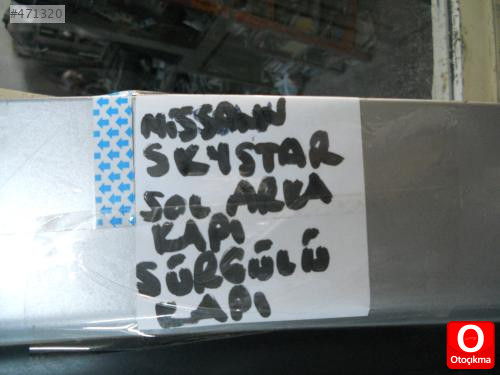 NİSSAN SKYSTAR SOL ARKA KAPI 1998-2005 MODEL ORJİNA