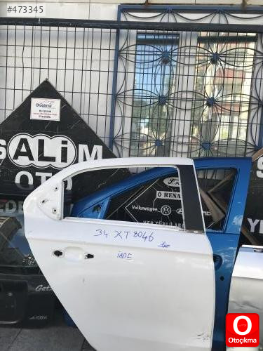Citroen c elysee çıkma sağ arka kapı
