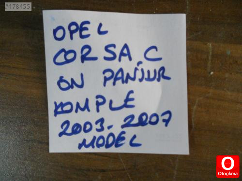 OPEL CORSA C ÖN PANJUR 2003-2007 MODEL ORJİNAL