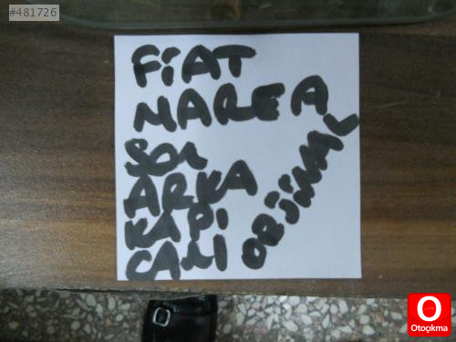 FİAT MAREA SOL ARKA KAPI CAMI ORJİNAL