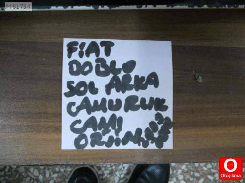FİAT DOBLO ARKA CAM ORJİNAL SOL
