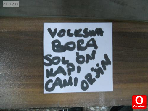 VOLKSWAGEN BORA SOL ÖN KAPI CAMI ORJİNAL 1998-2004