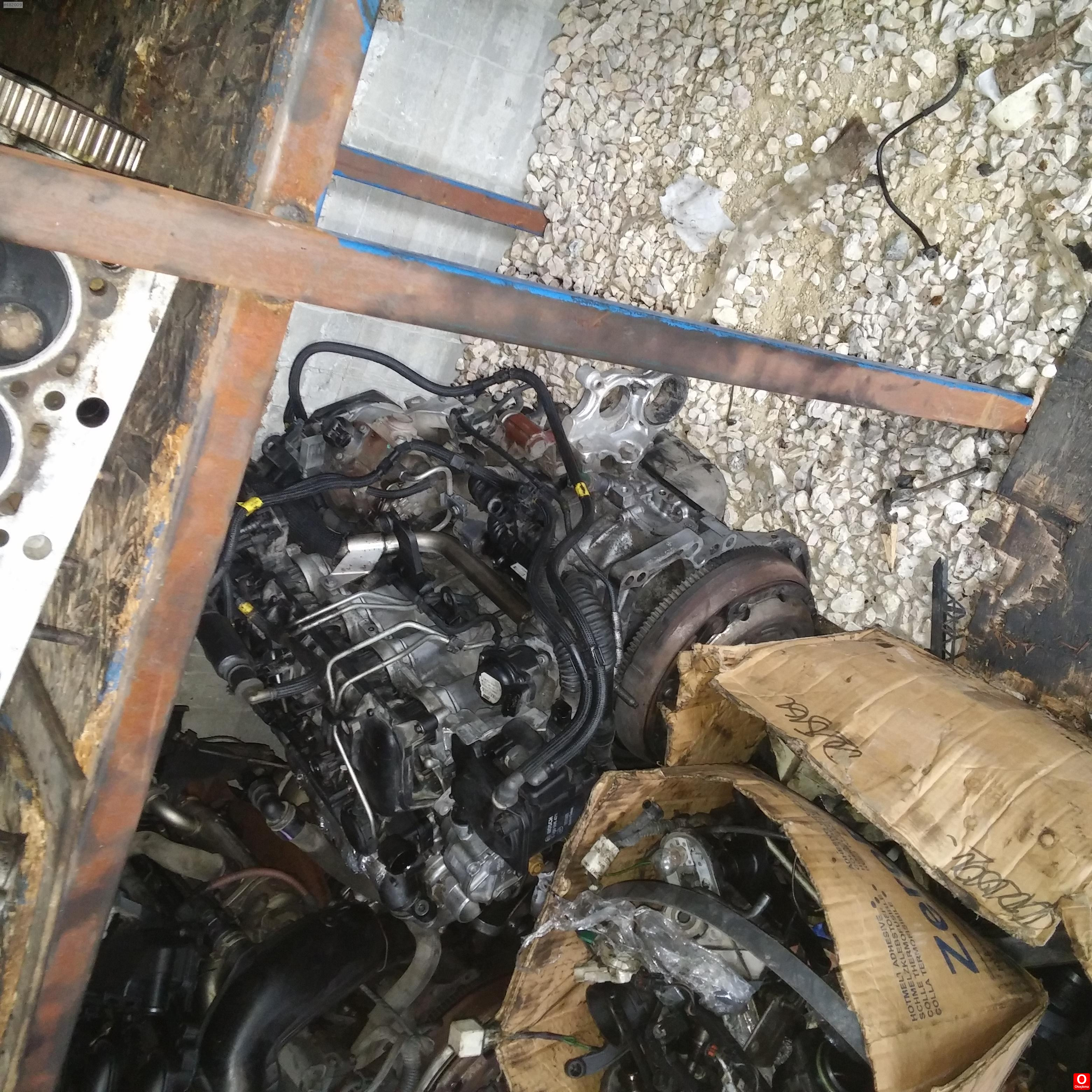 Citroen c4 1.6 dizel komple motor