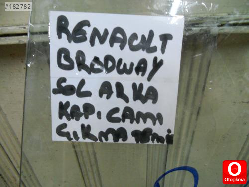 RENAULT 9 SOL ARKA KAPI CAMI ORJİNAL