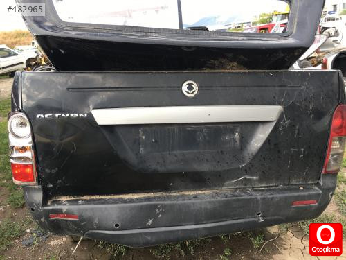 SsangYong arka bagaj kapağı 