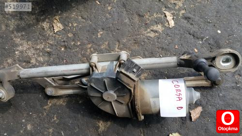 opel corsa d silecek motoru