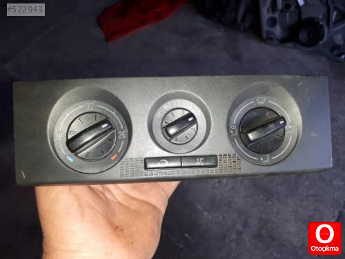 skoda fabia klima kumanda paneli