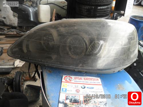 HONDA CİVİC SİYAH MERCEKLİ SOL FAR