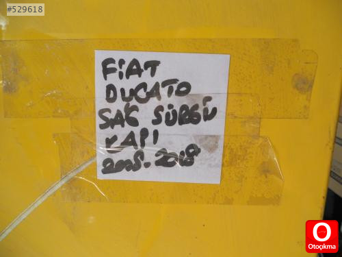 FİAT DUCATO SAĞ SÜRGÜLÜ KAPI ORJİNAL ÇIKMA HATASIZ 2008-2015
