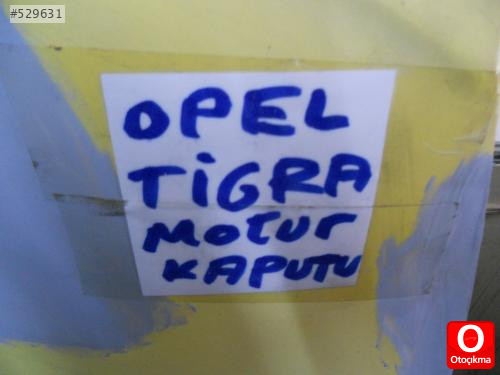 OPEL TİGRA MOTOR KAPUTU ORİJİNAL ÇIKMA 2000-2007 MODEL