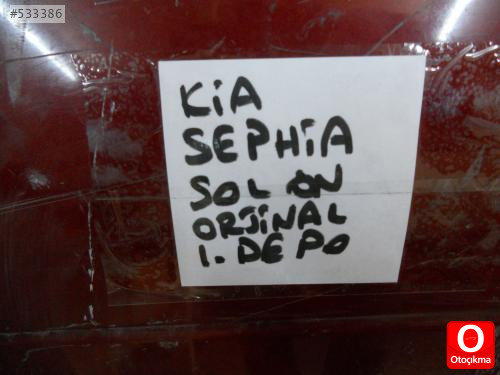 KİA SEPHİA SOL ÖN KAPI ORJİNAL ÇIKMA HATASIZ