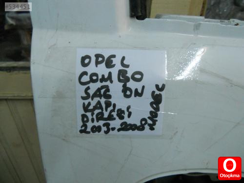 OPEL COMBO SAĞ ÖN KAPI DİREĞİ 2003-2008 MODEL ORJİNAL