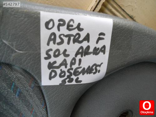 OPEL ASTRA F SOL ARKA KAPI DÖŞEMESİ ORJİNAL 1990-1998 MODEL