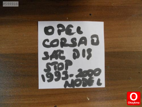 OPEL CORSA B SAĞ STOP LAMBASI 1993-2000 MODEL TEK KAPI