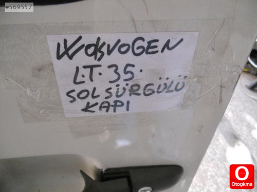 VOLKSWAGEN LT35 SOL SÜRGÜLÜ KAPI 1998-2005 MODEL